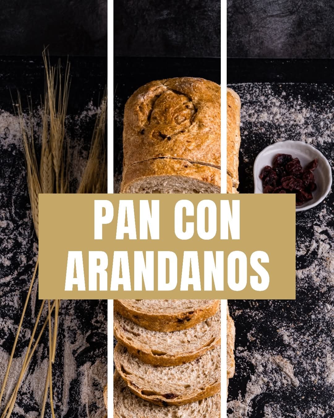 Pan con Arándanos